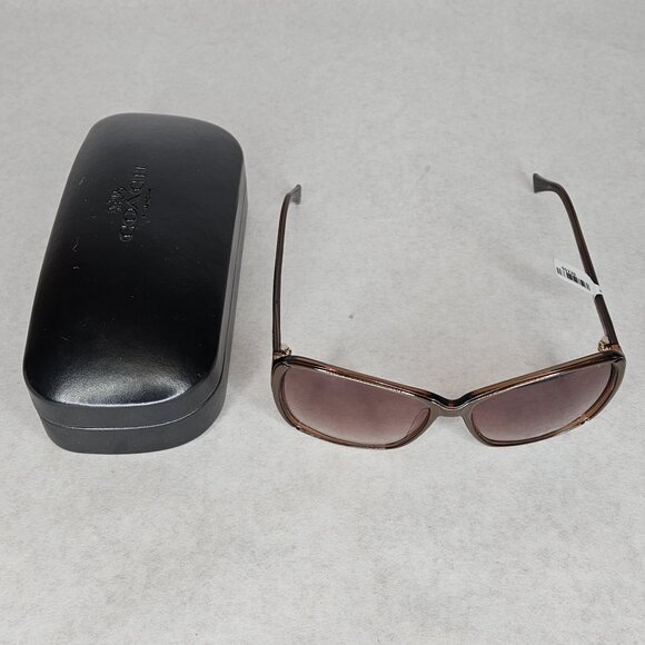 Coach Tibby S6010 Brown Sunglasses with Hard Case - Picture 1 of 8